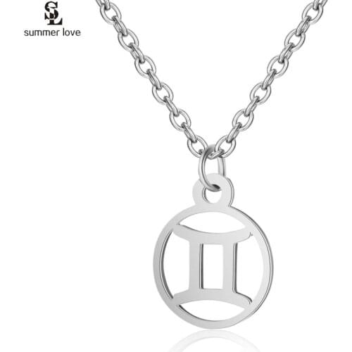 Summer love Women's Pendants Zodiac Signs