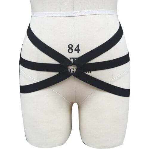 Body Harness Thigh Straps Suspenders Sexy Bdsm Bondage Punk Rave Pastel Goth Sexy Fantazi Seks Belt For Stockings High Thigh