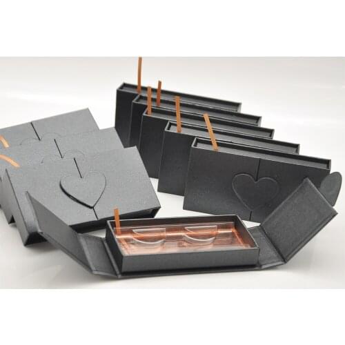 Wholesale Eyelashes Packaging Box Book Lash Case Eyelash Empty Boxes Custom Fake Lashes 25mm Mink Eyelashes Package With Tray