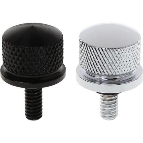 2020 High Quality Black/Silver Aluminum alloy Seat Bolt Billet for Street Glide Motorcycle Accessories