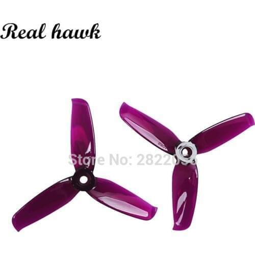 4pair 4 colors Gemfan 4052 4.0x5.2 FPV PC 3 propeller Prop Blade CW CCW shaft through the machine more special motor 2204