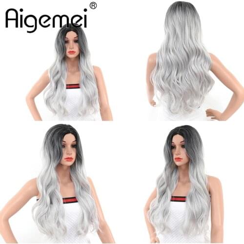 Aigemei White Wigs