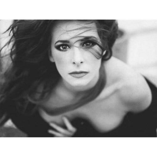 Full Square/Round Drill 5D DIY Diamond Painting "France singer Mylene farmer" Embroidery Cross Stitch 3D Home Decor