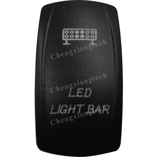 Car Boat Truck Backlit Swtich Cap- Laser Engraving - LED LIGHT BAR -for Led Carling Arb Narva 4x4 RV Rocker Switch, Cover Only