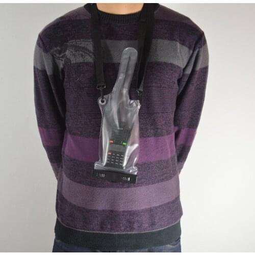 Walkie talkie case Waterproof Bag with Strap for Motorola Kenwood Icom Yaesu Baofeng Wouxun Puxing Two way Radio waterproof