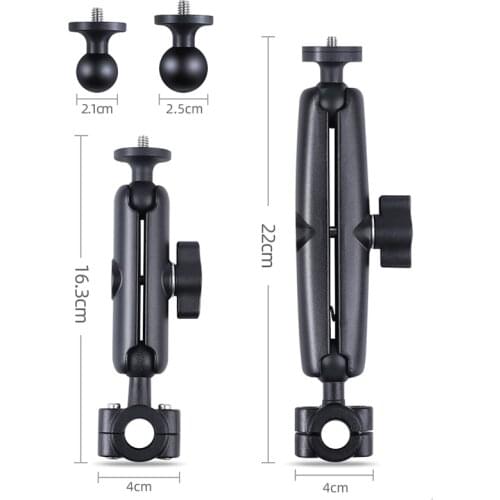 Car Front Seat Handlebar Fixed Mount Holder for GoPro HERO9 Black / HERO8 Black /HERO7 /6 /5, DJI Osmo Action, Insta360 One R