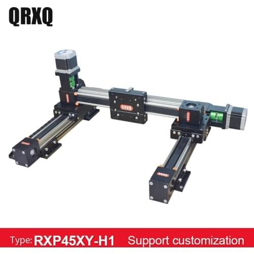 RXP45-XY Linear module track linear slide table aluminum profile synchronous belt rail multi-axis feeding and handling machine
