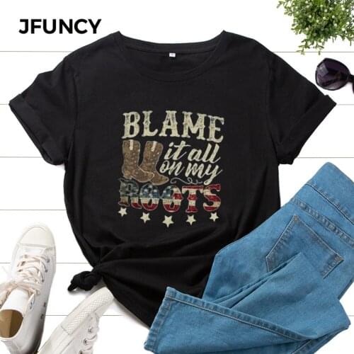 JFUNCY Oversized Women T-shirts Female Tee Shirts Short Sleeve Woman Tshirts Plus Size Clothes Camisetas Mujer Ropa Summer Tops