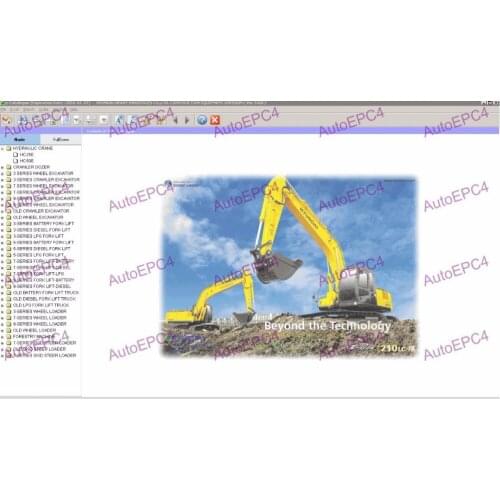 Robex 2015 electronic spare parts catalog Cranes, Excavators for Hyundai