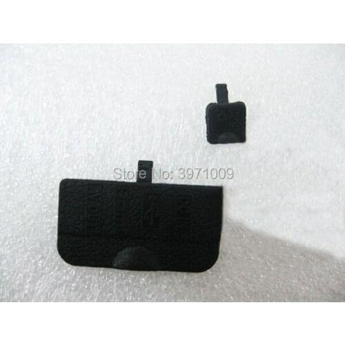 NEW USB/HDMI DC IN/VIDEO OUT Rubber Door Bottom Cover For NIKON D90 Digital Camera Repair Part