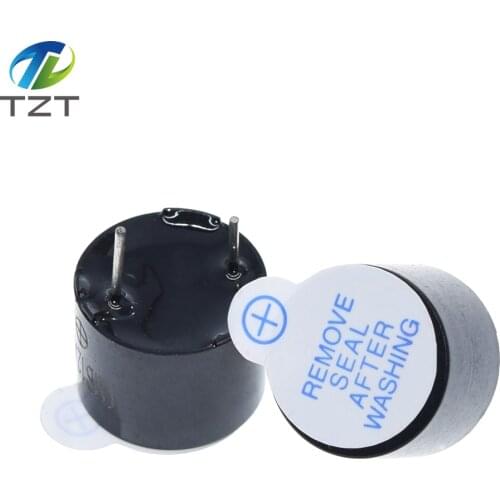 New Arrival 10pcs 5v Active Buzzer Magnetic Long Continous Beep Tone 12*9.5mm