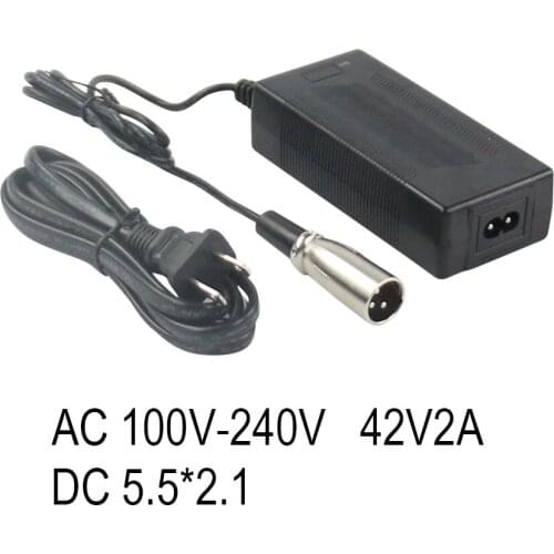 42V2A Lithium Battery Charger Caron for 36V Lithium Battery Electric Motorcycle Ebikes