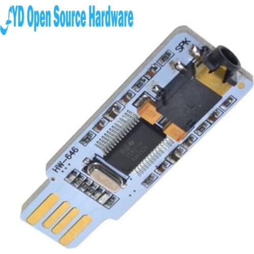 1pcs Mini PCM2704 USB Audio Sound Card DAC Decoder Board Free Drive for PC laptop