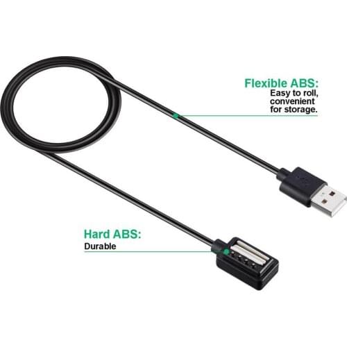 DHL 50Pcs High Quality 1M for SUUNTO SPARTAN Watch Charger with USB Cable Charging Dock Cradle Smart Watch Chargers