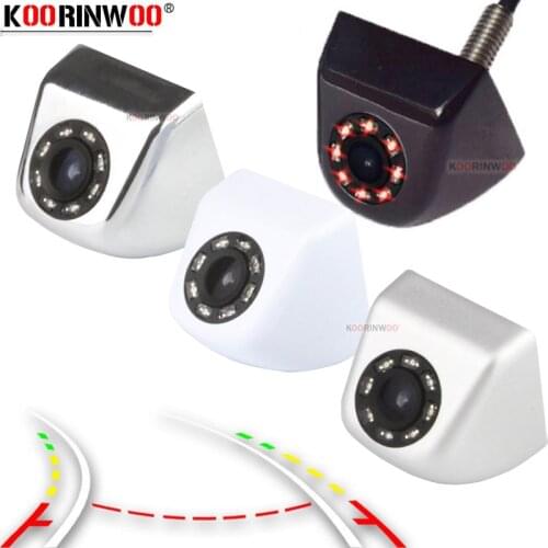Koorinwoo Intelligent Dynamic Trajectory Rear View Camera With Moving Guide Parking Line Tracks Trunk Camera For Android Monitor