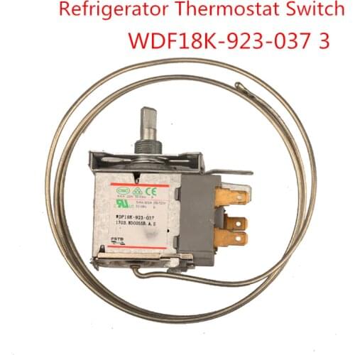 WDF18K-923-037 Refrigerator Temperature Controller 3 Feet Freezer Thermostat Switch Original Accessories