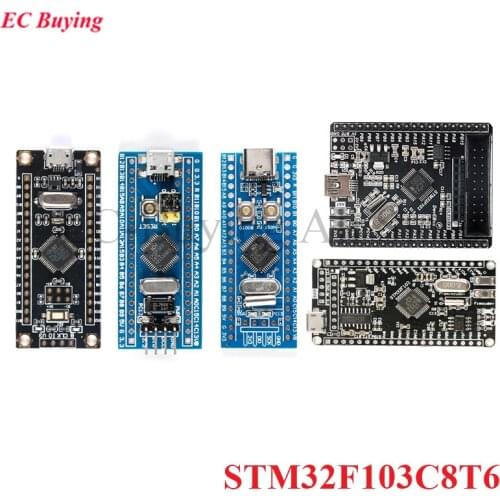 STM32F103C8T6 CH32F103C8T6 Development Core Board ARM STM32 Minimum System Module For Arduino DIY Kit Type-C Micro Interface