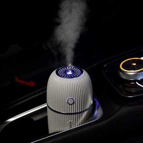 Small Personal Humidifiers for Bedroom, Cool Mist Humidifier, 300ml Wireless Quiet Mini Humidifiers Night Light 2 Spray Mode