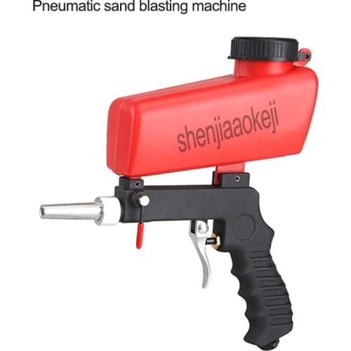 New anti-rust sand blasting device WM-7345 Pneumatic sand blasting machine Can spray 120-200 mesh emery