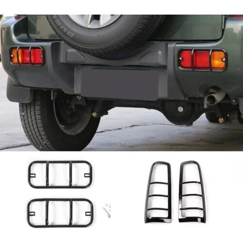 New Metal Rear Fog Light Cover Trim Guards Protector Bumper Car Accessories Fog Lamp Car-Styling For Suzuki Jimny 2007-2015