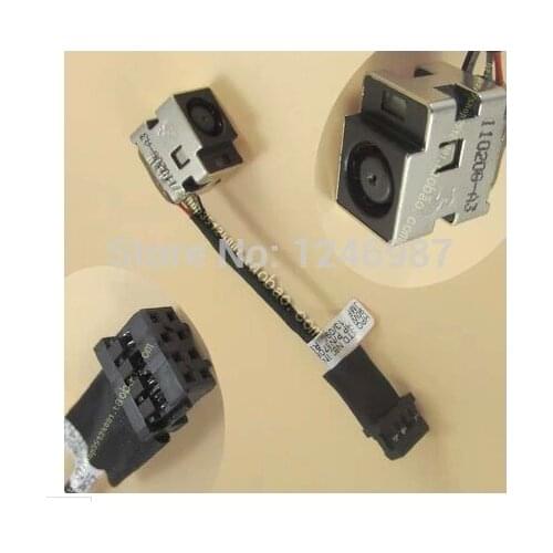 WZSM Wholesale Free Shipping New DC Power Jack connector with cable For HP 1000 1000-1118TX