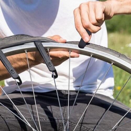 Bicycle Tire Lever Tire Repair Tools Abs Material Black Tire Lever Repair Tire Repair Tools Bicycle Accessories