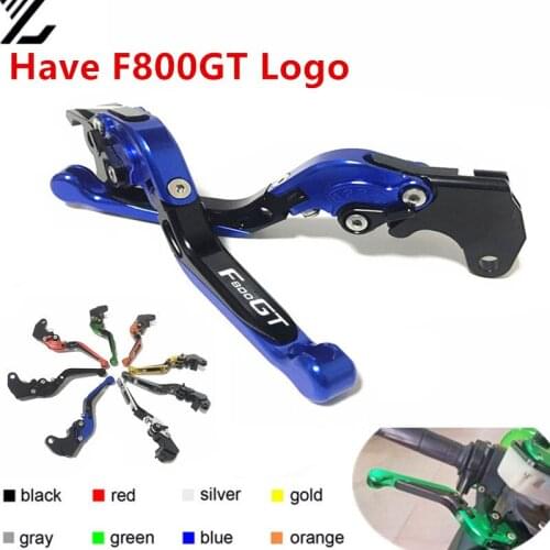 Moto F800GT Levers For BMW F800GT F800 GT 2013-2018 Motorcycle CNC Aluminum Brake Clutch Levers Adjustable Foldable Lever