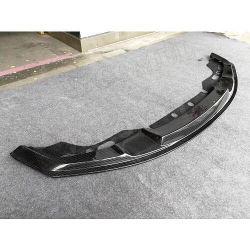 Carbon Fiber Car Front bumper Lip Spoiler for BMW F87 M2 2015-2018 M Style Head Chin Shovel Car Styling