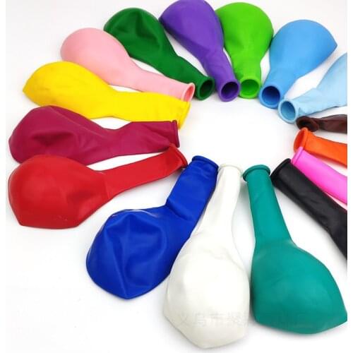 No. 8 12 inch 2.8g thickened matt latex balloons, wedding holiday event decoration balloons