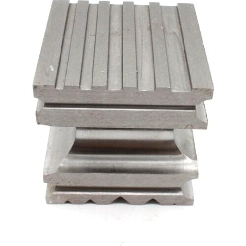 High Hardness Steel Doming Dapping Block Square Punch Forming Shaping Tool For Jewelry Making