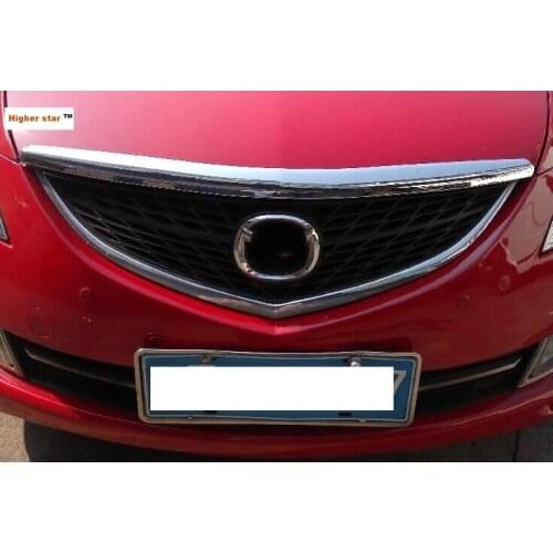 For Mazda6 2008-2011 High quality ABS Chrome car Front grill up decoration strip,decoration bar