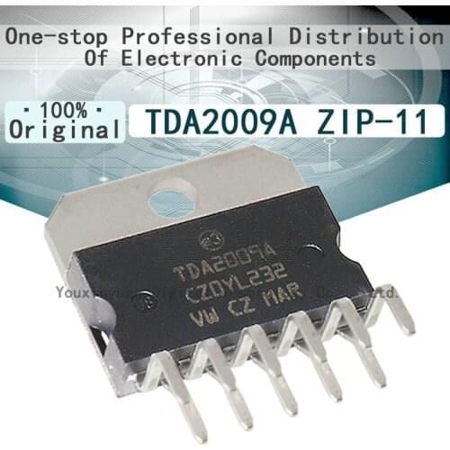 5/Pcs New Original TDA2009A TDA2009 ZIP-11 Audio amplifier circuit Audio amplifier IC