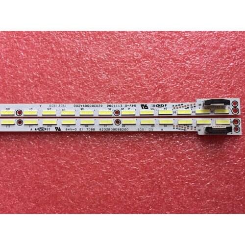761mm LED Backlight Lamp strip 72leds For Sharp LCD-6553A 6202B0009A200/B200 V650DJ4-KS5