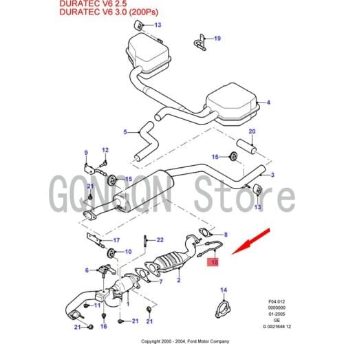 CAR Oxygen Sensor Rear For dMo nd eoM etr ost ar Rear Oxygen Sensor Barrier Oxygen Sensor Three-way Catalytic Oxygen Sensor