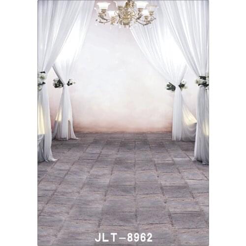 Photography White Backdrops Photocall for Wedding Children Newborn Photo Curtains Droplight Vinyl Cloth Background for Photos