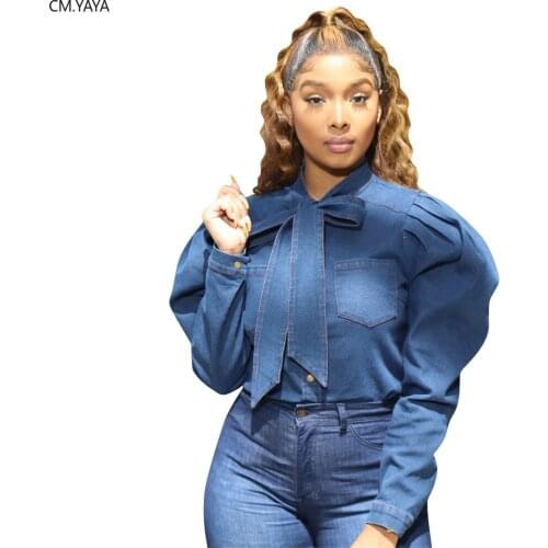 CM.YAYA Womens Long Sleeve Shirts