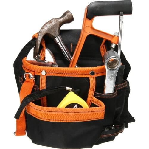 Mayitr Multifunction Electrician Tools Bag Oganizer Carrying Pouch Screwdrivers Hammer Pencil Holder Bags With Belt High Quality