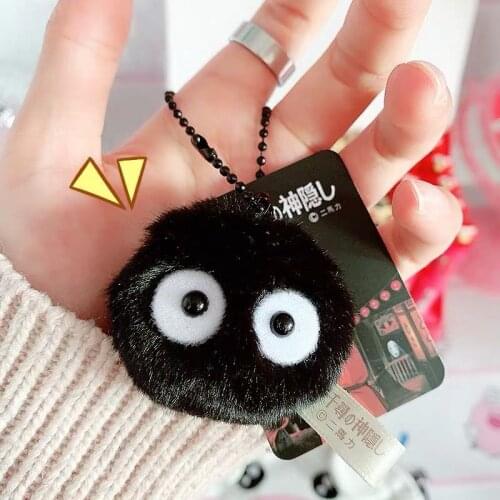 Cute Mini Dust Spirit My Neighbor Totoro Fairydust Pendant Plush Toy Movie & TV Soft Stuffed Doll