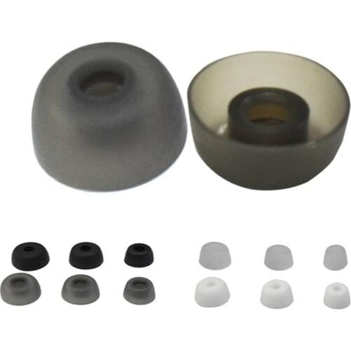 Soft Silicone Earbuds Earplugs Cover Eartip Cap for Jabra Elite 75t/Elite 65t/Active/Sport Evolve Headphone