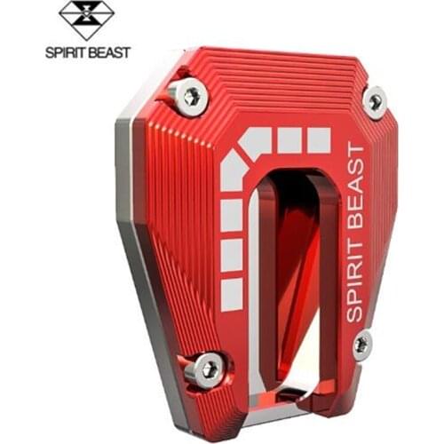 SPIRIT BEAST Motorcycle Side Support Accessories TNT135 Huanglong 600 Creative Side Stand Motorbike Exterior Stands