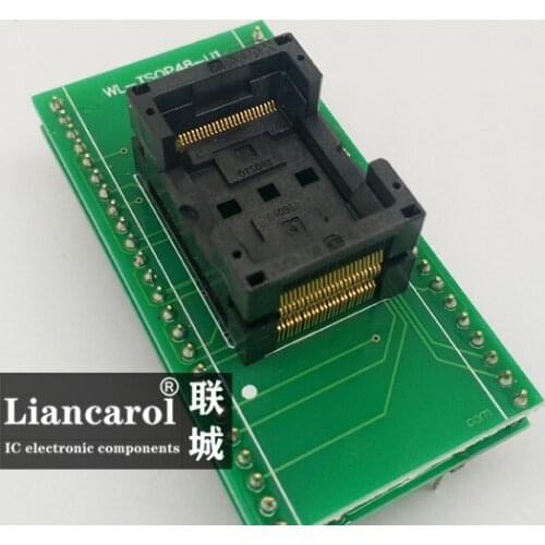 Standard TSOP48 burning seat flash memory test seat IC354-048-D031/035 IC354-048-031/035 FLASH seat