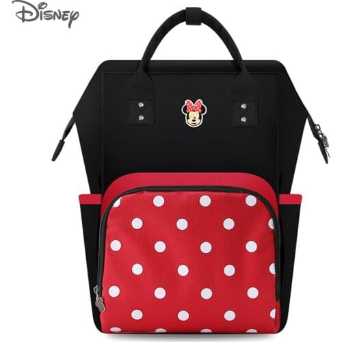 Disney Diaper Bag Multi-function Large Capacity Mummy Changing Bag Waterproof Mommy Backpack Travel Nappy Backpack Wet Bags