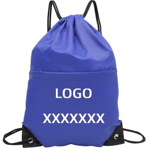 Bag Packing Bags Sports Bag Advertisement Gift Supermarket Pull-belt Drawstring Bag