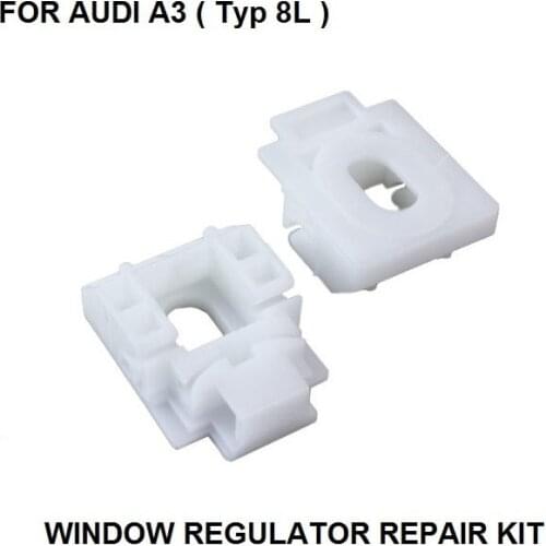 X2 OE#8L4837461, 8L4837462 FOR AUDI A3 8L WINDOW REGULATOR REPAIR KIT FRONT RIGHT/LEFT 96-03 *NEW
