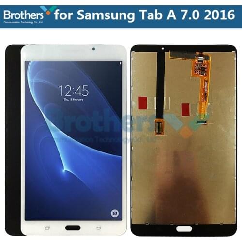Screen For Samsung Galaxy Tab A 7.0 2016 T280 T285 LCD Display With Touch Screen Digitizer SM-T280 SM-T285 LCD Screen Panel Test