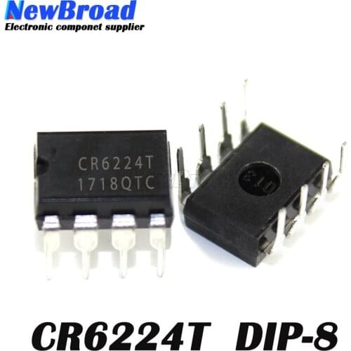 10PCS CR6224T DIP8 CR6224 DIP 6224T DIP-8