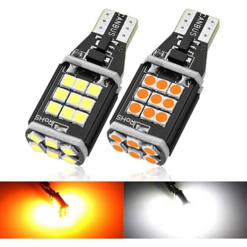 2Pcs T15 W16W WY16W Led Canbus Light Bulbs T16 921 912 No Error Led Car Backup Reserve Lights Turn Signals Daytime Running Light