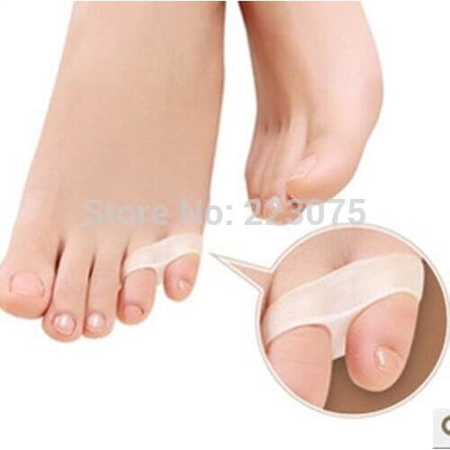 20pc Gel Silicone Bunion Corrector Toe Protector Straightener Spreader Foot Care 10pairs/lot