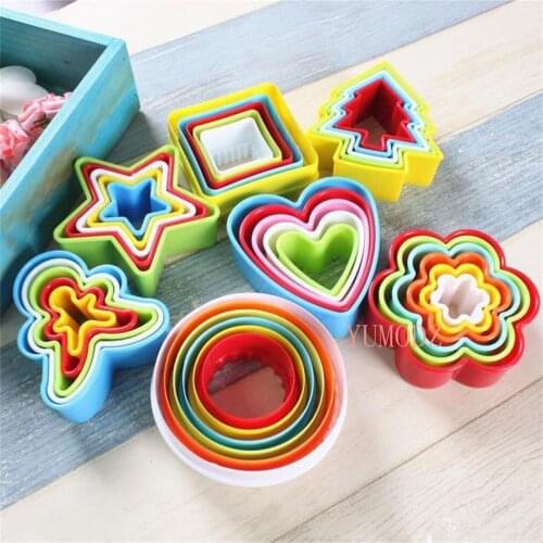 5pcs/6pcs/Set Cookie Cutter Cake Mold Biscuit Fondant DIY Cake Kitchen Cooking Kitchen Baking Tools Cake Cookie Mold Biscuit