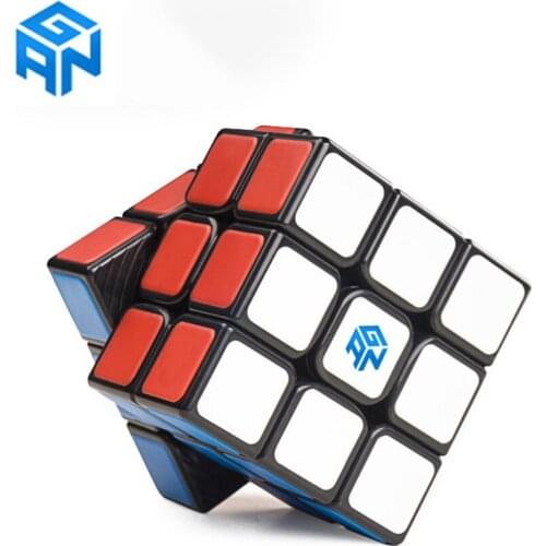 GAN RSC 3x3x3 Magic cube Black Sticker Speed Smooth Anti-stress Cubes Childrens Fun Puzzle 3x3 Toy Cubo magico Christmas Gifts